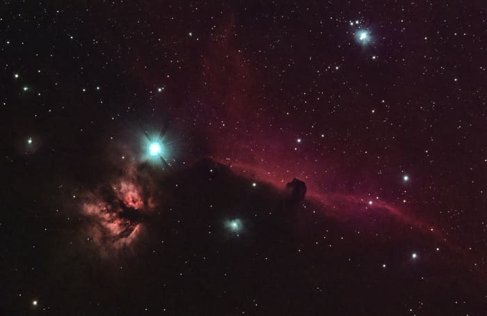 NGC 2024 & Barnard 33 - Flame Nebula & Horsehead Nebula