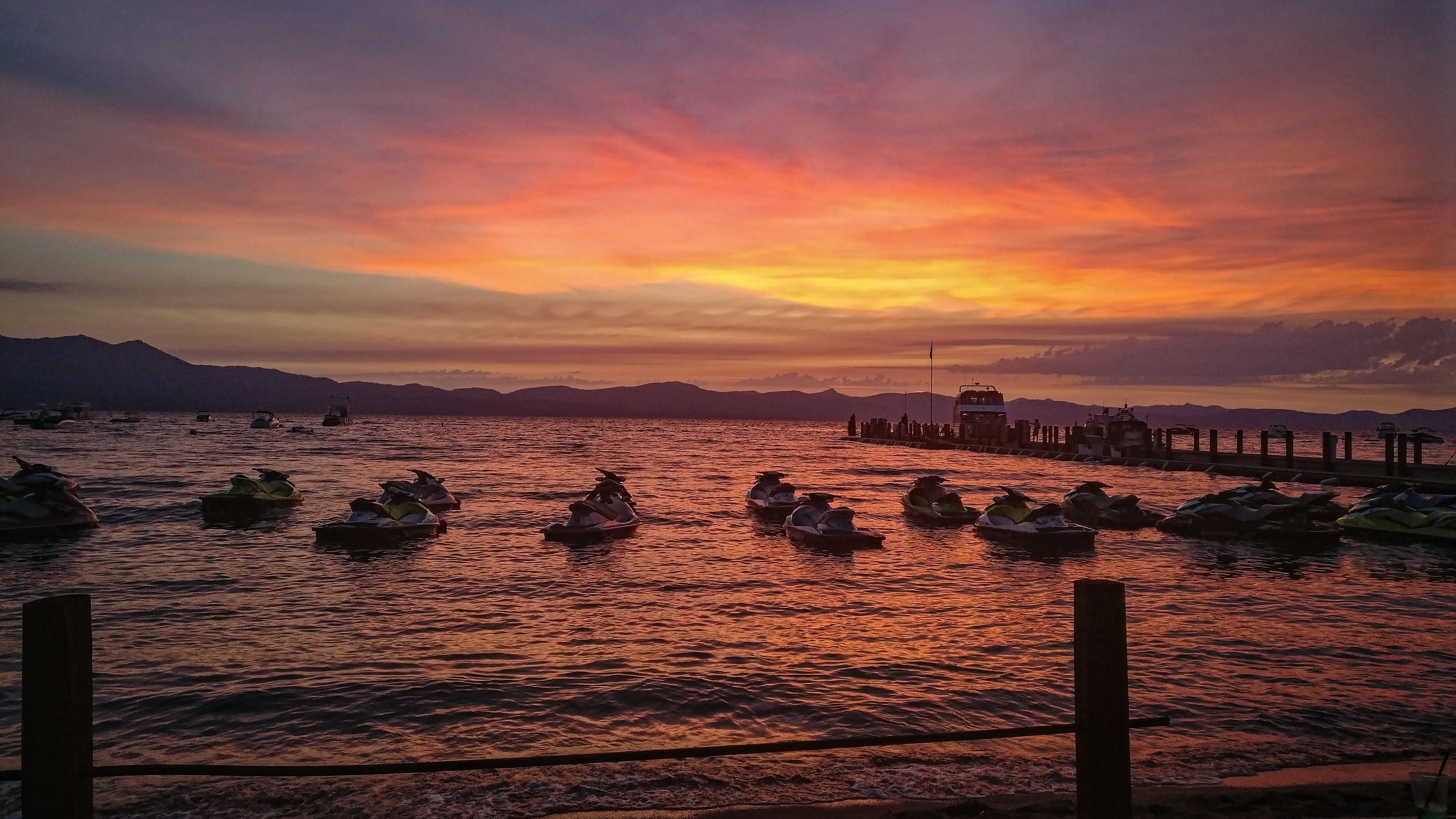 Sunset at Lake Tahoe